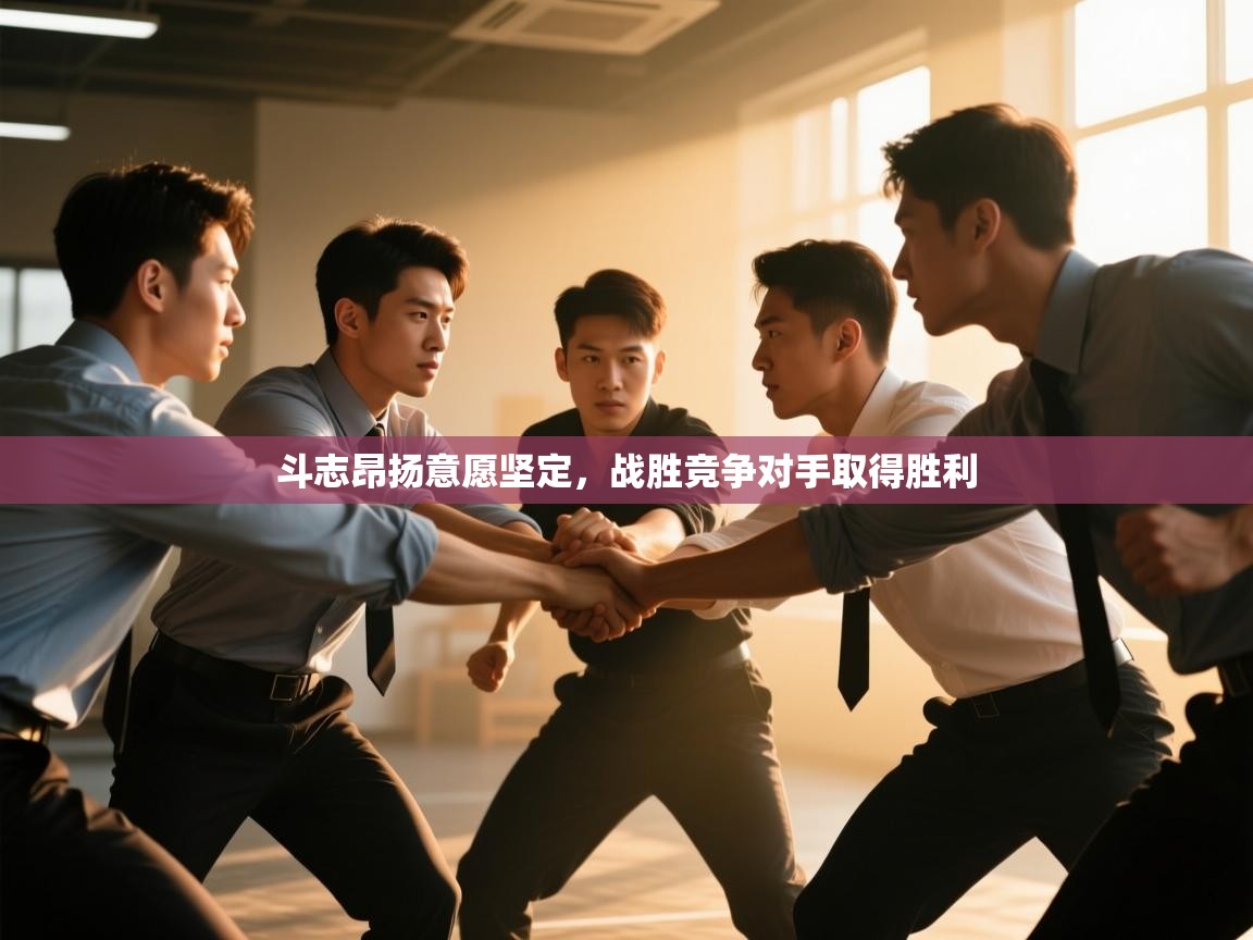 斗志昂扬意愿坚定，战胜竞争对手取得胜利