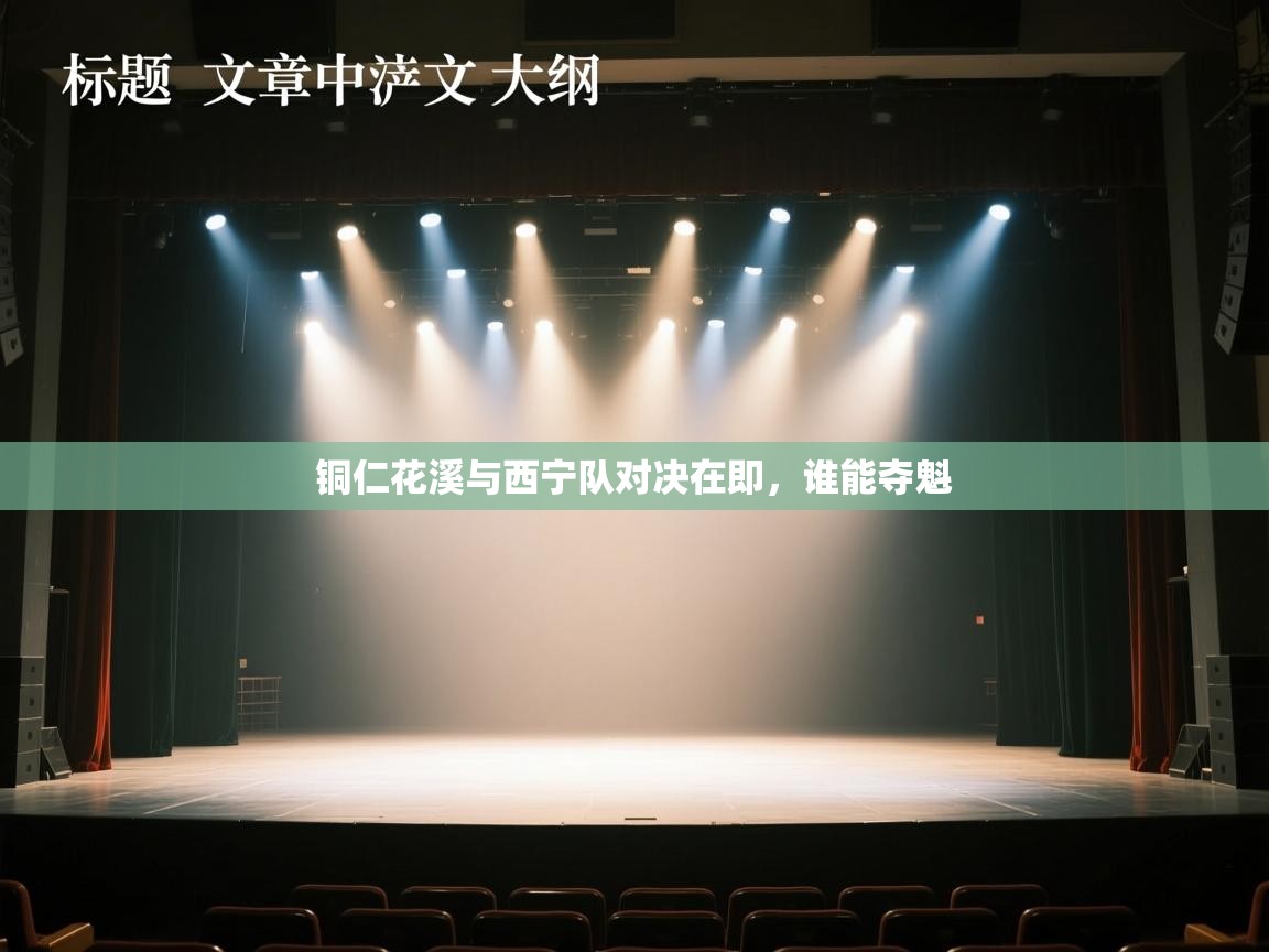 铜仁花溪与西宁队对决在即,谁能夺魁 第2张