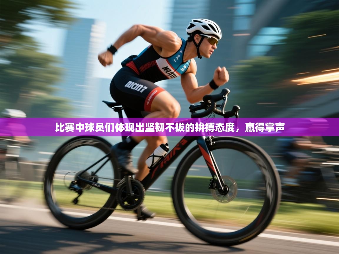 比赛中球员们体现出坚韧不拔的拚搏态度，赢得掌声