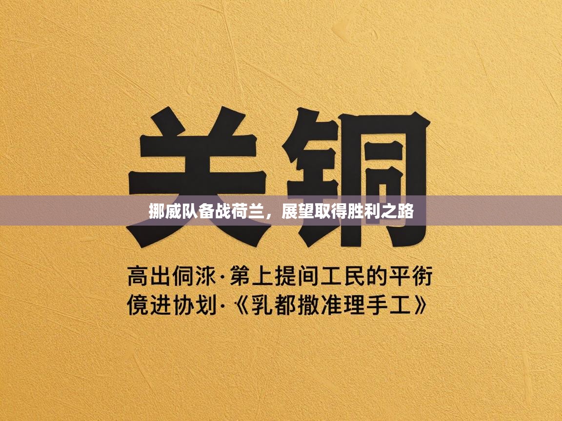 挪威队备战荷兰，展望取得胜利之路